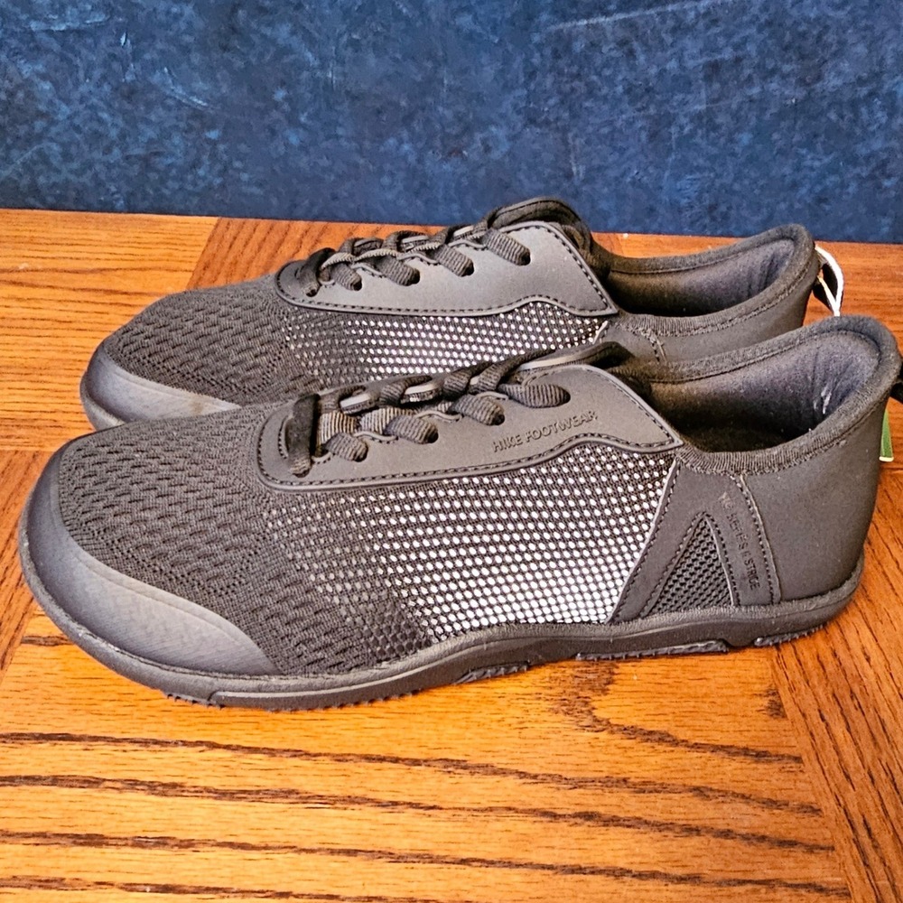 Hike Footwear HF Stride Black Barefoot Sneakers Mens 8 8.5 Womens 10 10.5 EU 41